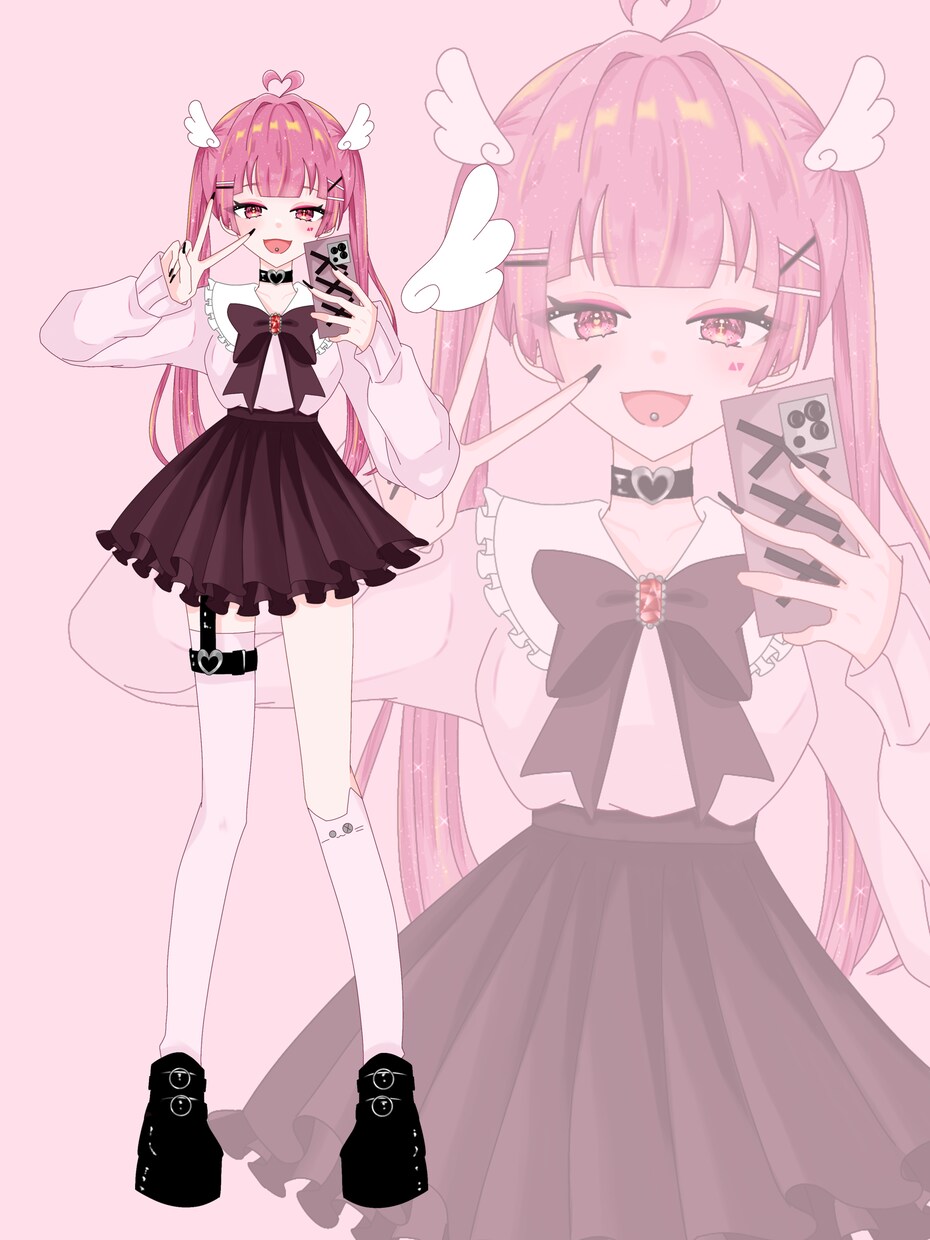 立ち絵を作成いたします Vtuber様のお手伝いをさせていただきます！ イメージ4