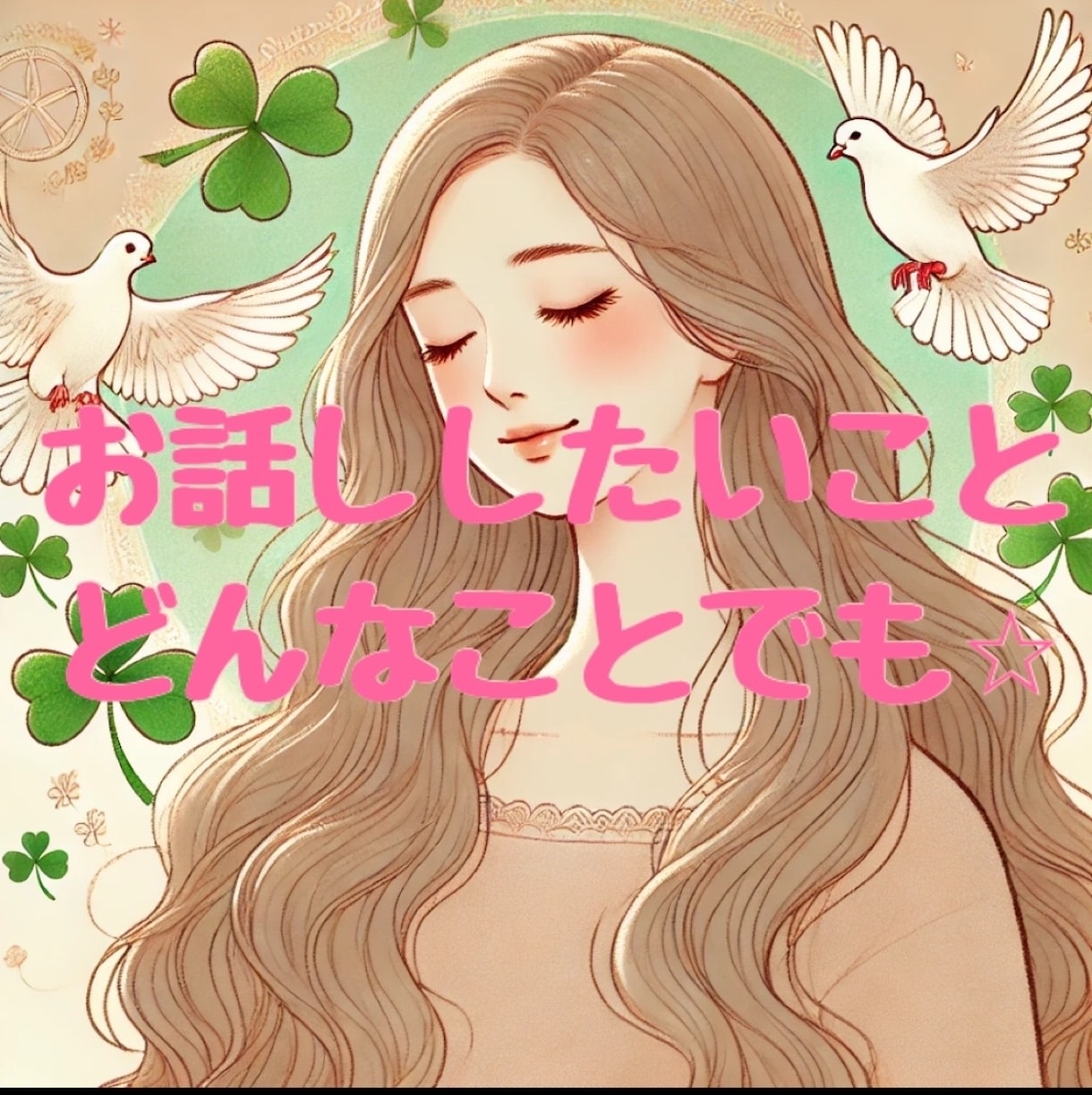 心の中のモヤモヤ話してみませんか？全て受け止めます 日頃のお話から深刻な心のお悩みまで♡５分でもお話し聞きます イメージ1