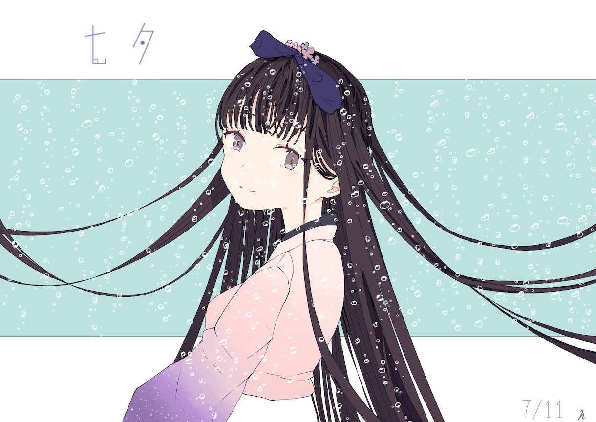 SNSのアイコンお描きします オシャレなフレームと自分だけのキャラクター イメージ1