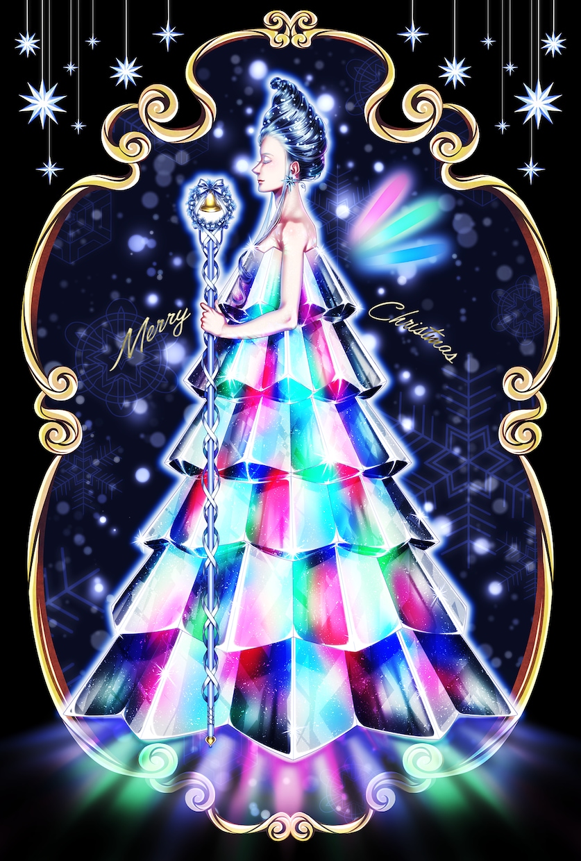 丁寧で美しい✨装飾的でオシャレな一枚絵描きます スピードよりクオリティー重視の方へ イメージ2