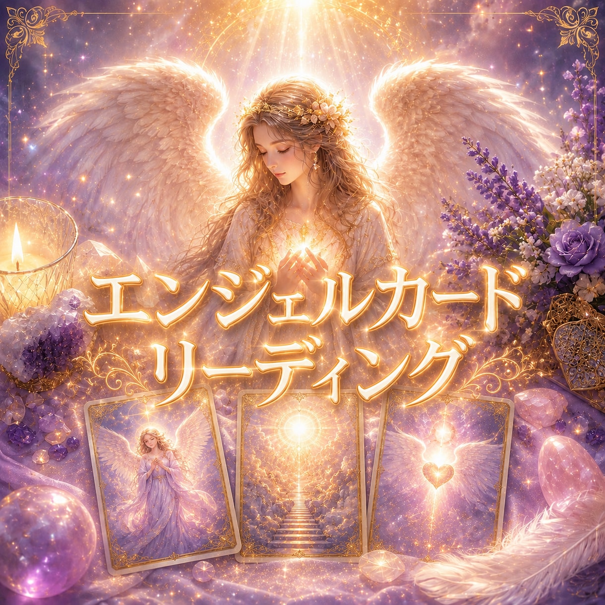 天使様からのメッセージをお届けします エンジェルカードリーディングでより良い未来を✨️ イメージ1