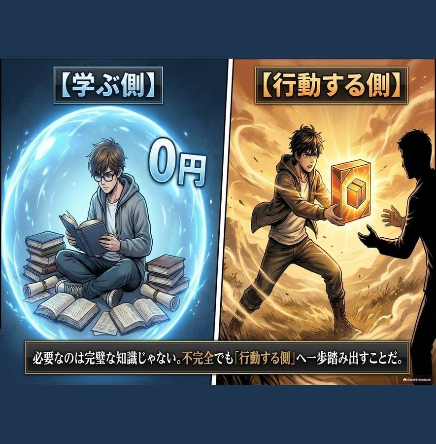 副業初心者へ！ノウハウコレクター脱出法おしえます 「実績0で売れた、結果を出すための5つの考え方」 イメージ5