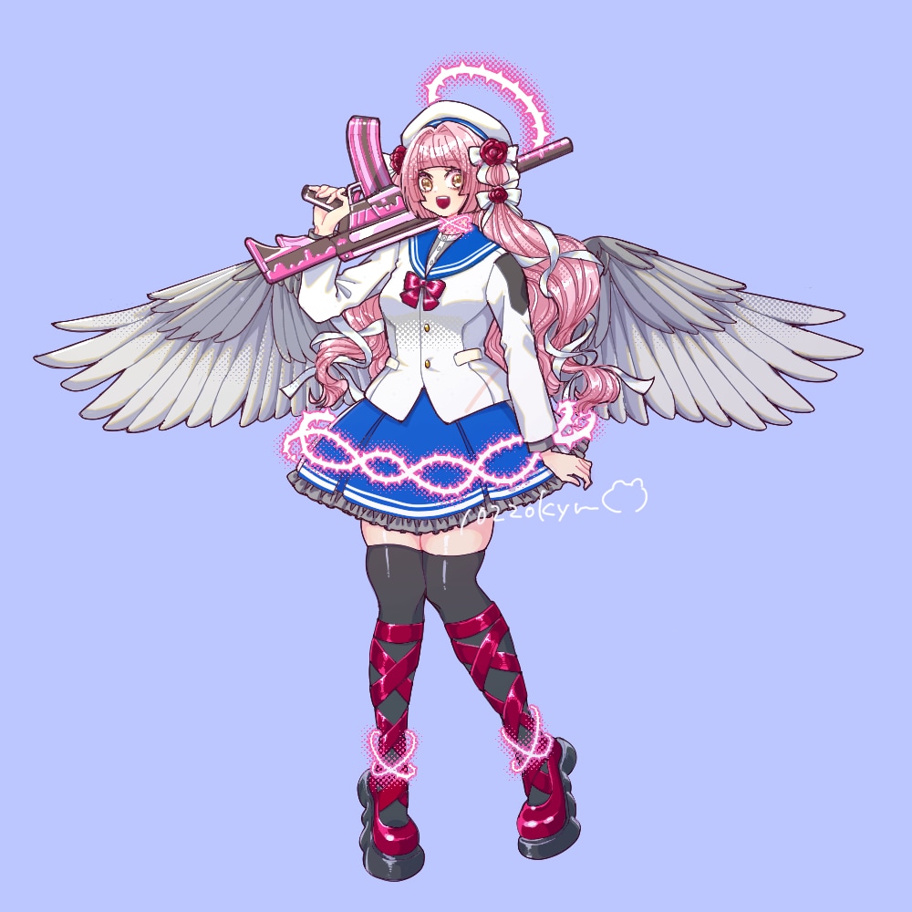 鮮やかなアニメ塗りで全身立ち絵を制作します TRPG・配信・創作キャラクターに／中性的な少年少女も対応 イメージ5