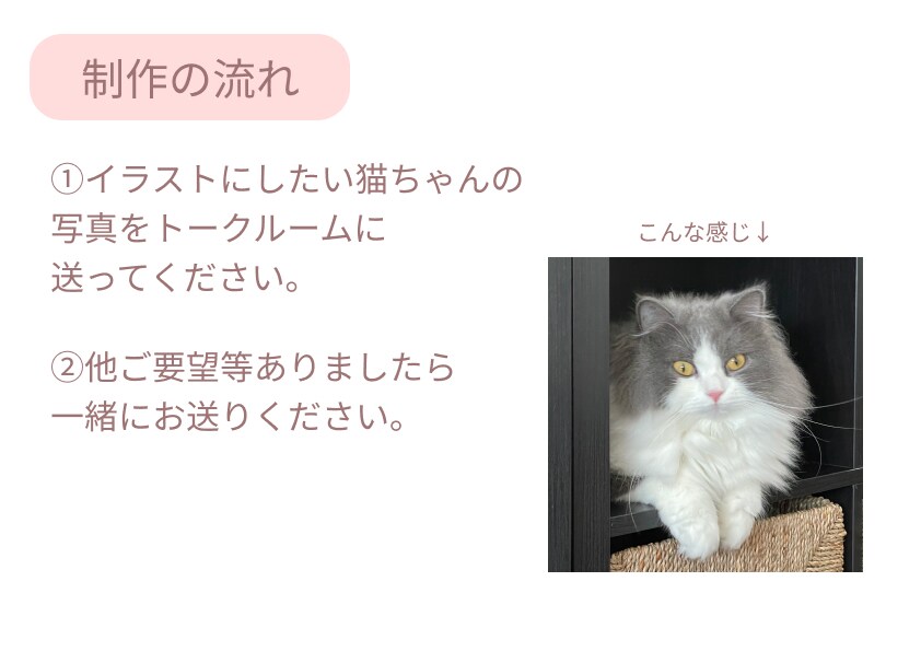 ゆるシンプル♡あなたの猫ちゃんのイラストを描きます SNS・ブログ等のアイコンにも♪ イメージ4