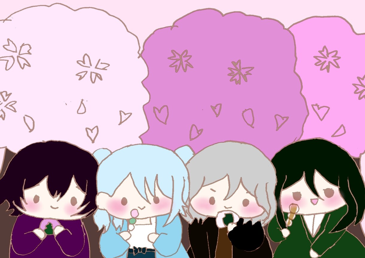 癒される絵本タッチのほんわかイラストを描きます ふんわりと優しくあなたの心に届くあたたかいイラストを描きます イメージ3