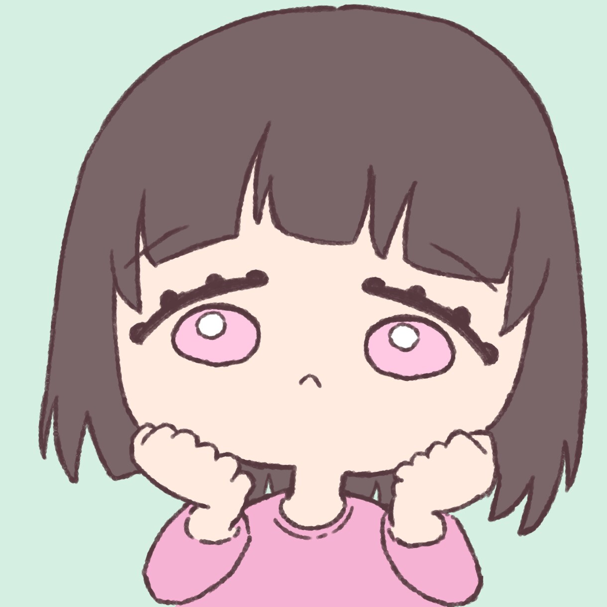 最短即日納品可能！ゆるゆるかわいいアイコン描きます 可愛いアイコンで印象UP！SNSでのアイコンに是非！ イメージ2