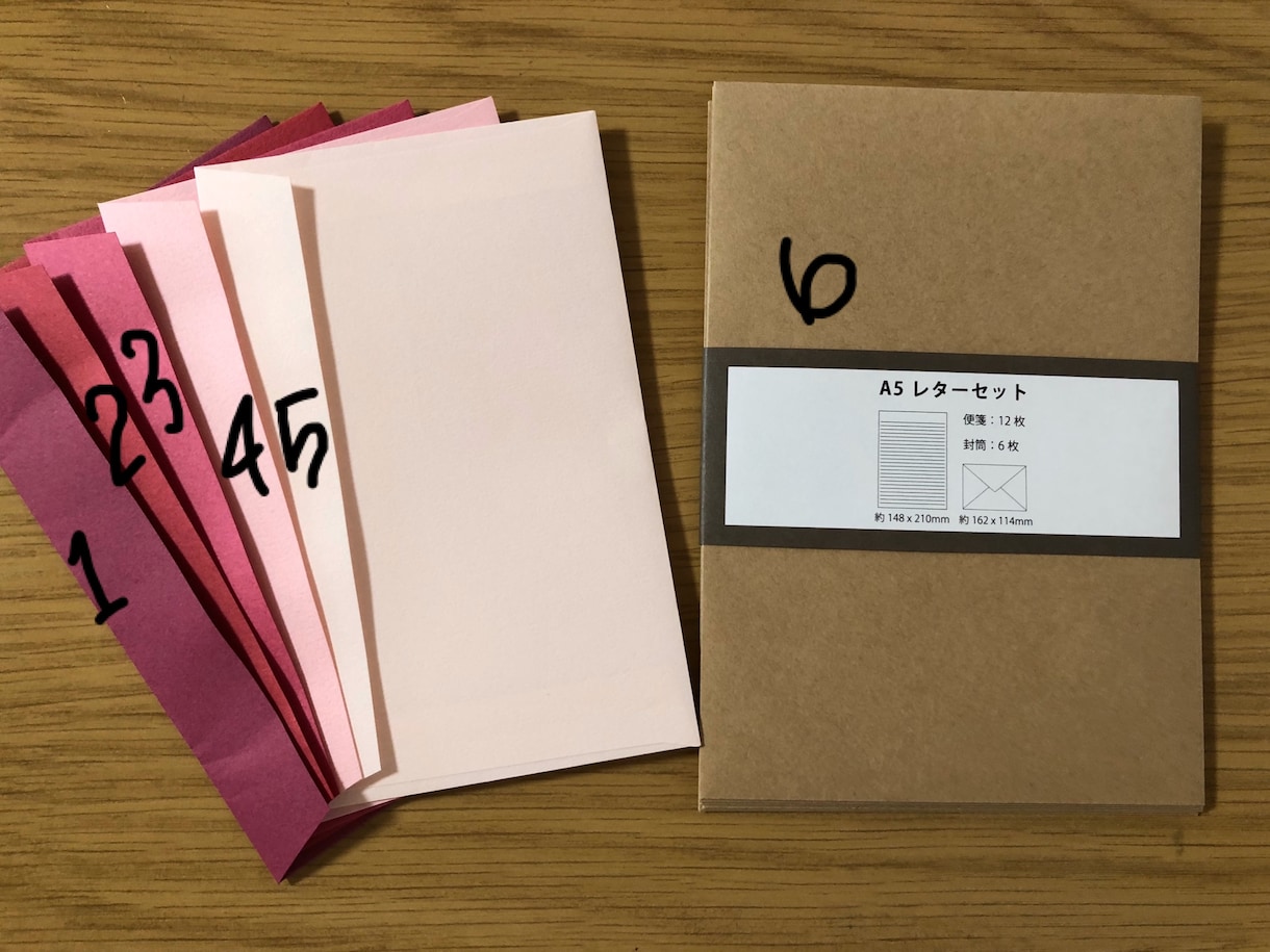 手紙、メッセージカード心を込めて代筆します 女の子っぽい字ですが丁寧に書かせていただきます！ イメージ5