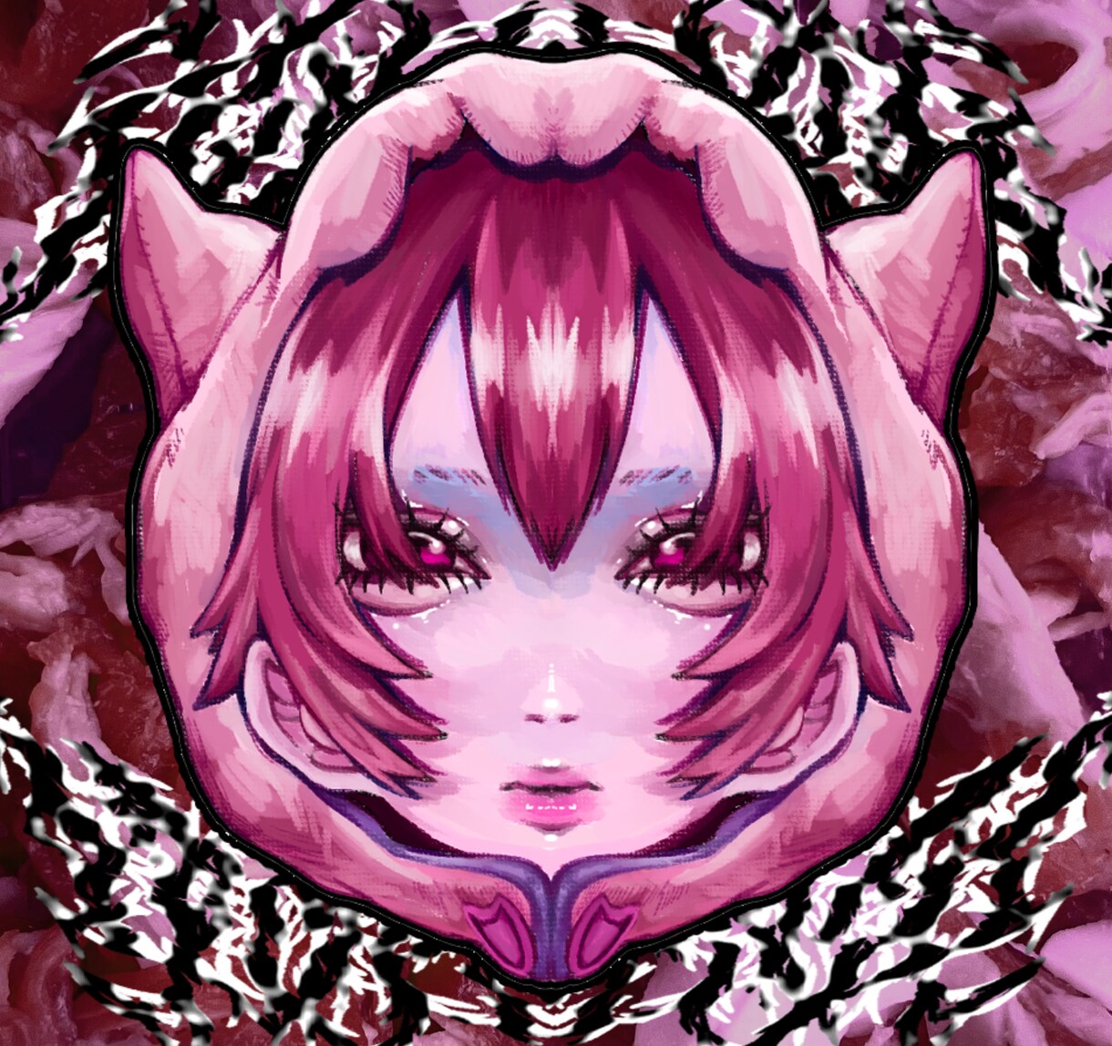 少し奇妙な世界観の絵を描きます 少し奇妙でかわいい不思議な世界観 イメージ6