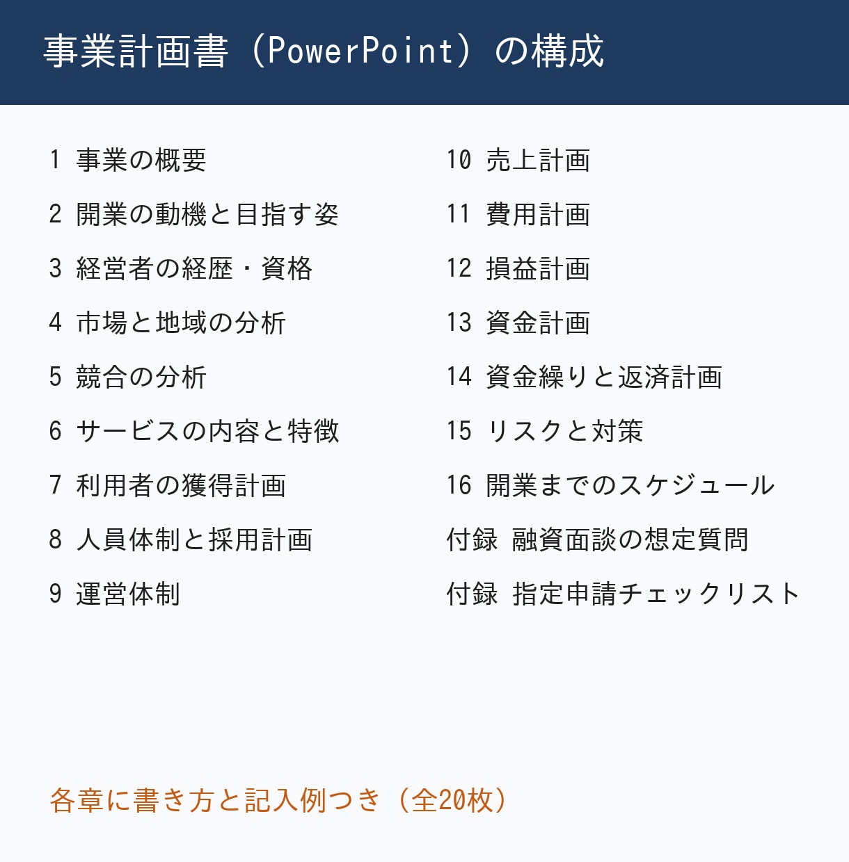 訪問看護の開業用事業計画書・収支計画を販売します 2026年6月施行の報酬を収録・36か月の月次収支と資金繰り イメージ9