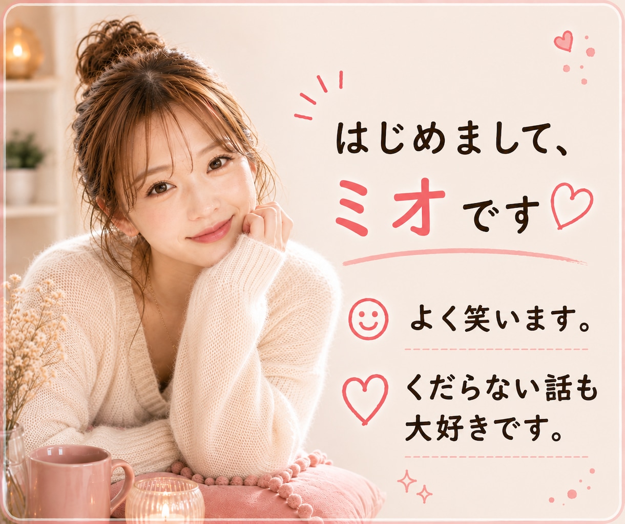 1分でもOK！愚痴も雑談も何でも聞きます 話したいだけでも大歓迎♡あなたのペースでお話しください イメージ2