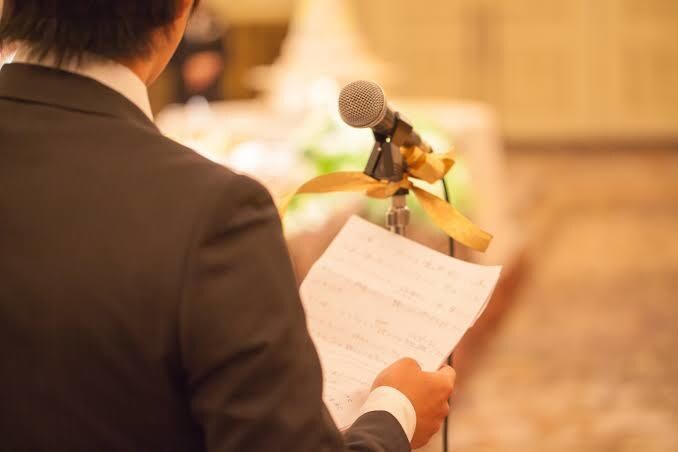 結婚式をはじめとした各種代表挨拶を作ります 伝わりやすくて、噛みにくいスピーチをお作りします イメージ1