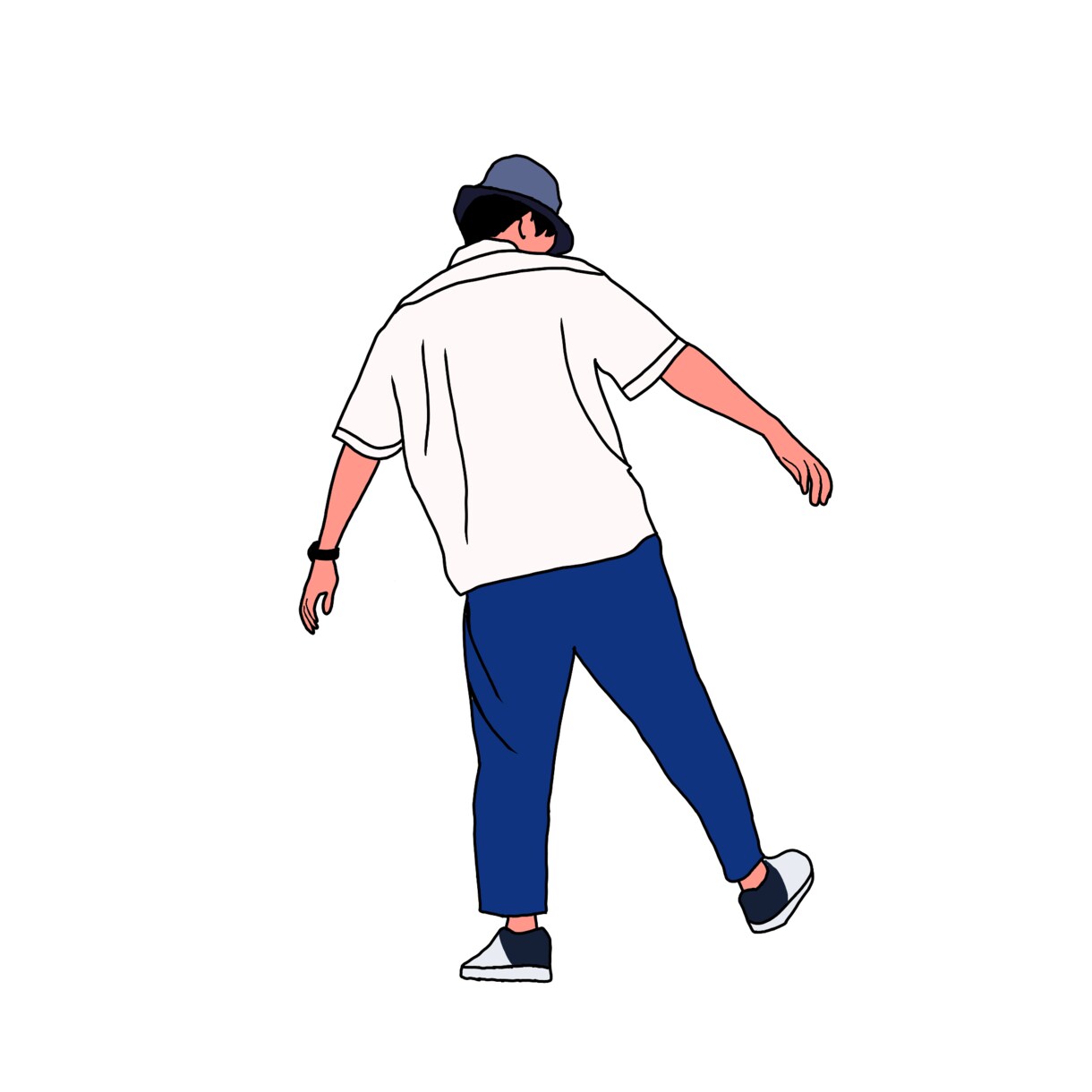 使い勝手の良いお洒落なイラスト描き上げます 韓国チック!?シンプルだけど可愛いお洒落イラスト✌︎ イメージ4