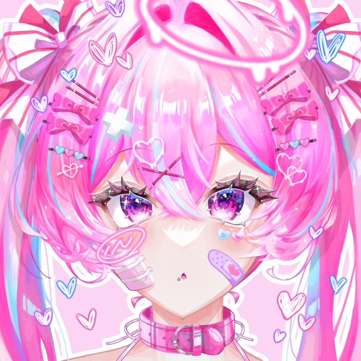 イラスト1枚絵制作出来ます 厚塗り感もありつつ丁寧な1枚イラストを制作できます イメージ2