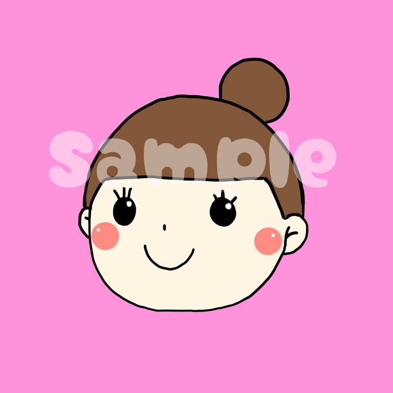 SNSアイコン用イラスト描きます 商用利用OK、ブロガーさんにもおすすめ！ イメージ3