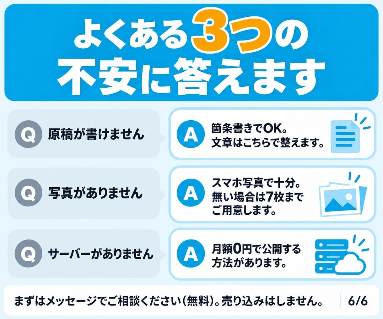 低価格・高品質LPを売れる7構成で迅速に制作します 直感的で分かりやすい「図解」デザイン。編集可能・最短24時間 イメージ7