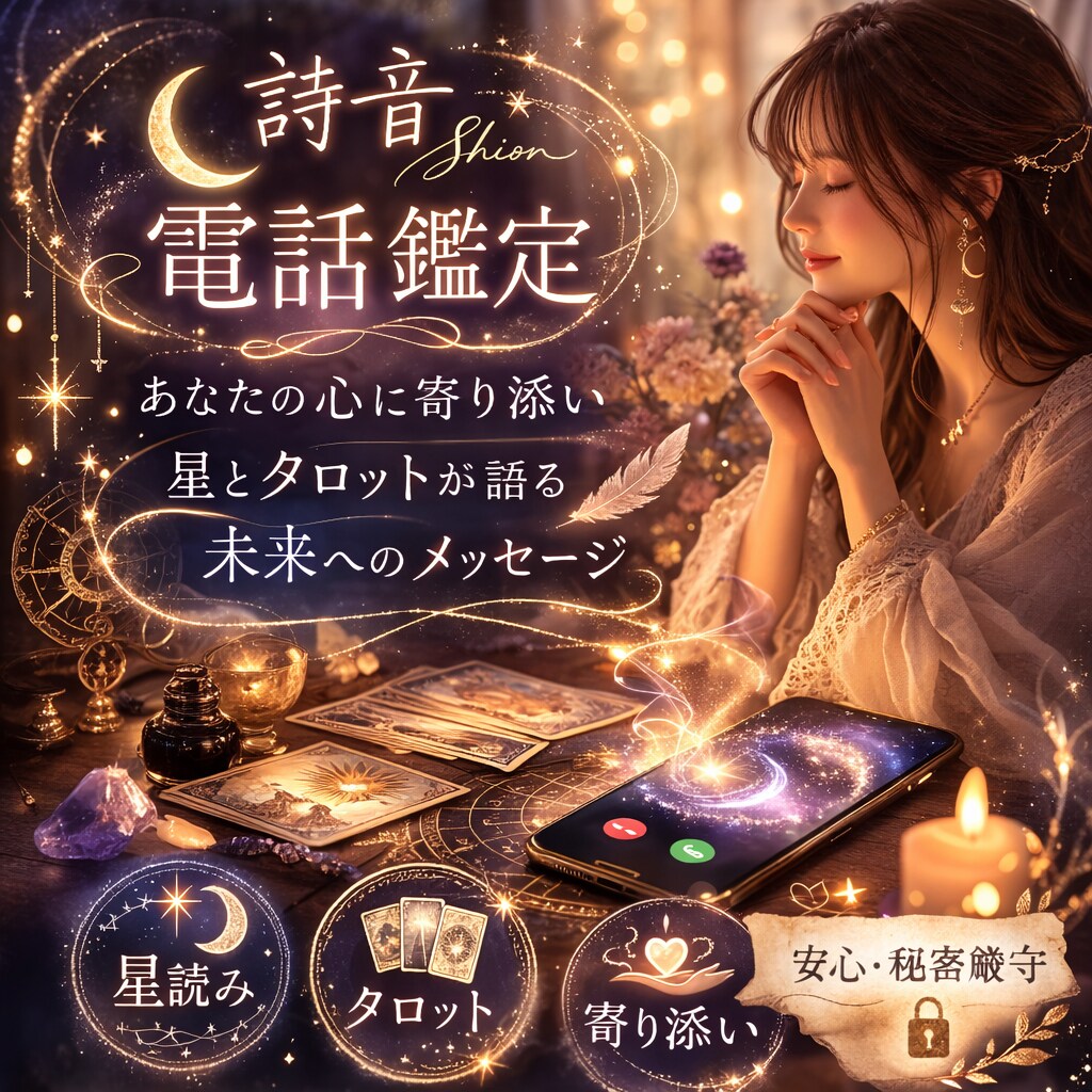 不定期待機となり待機中のみご利用になれますます 運がない、何かを変えたいと考える時、お話しだけでも心が楽に♡ イメージ2