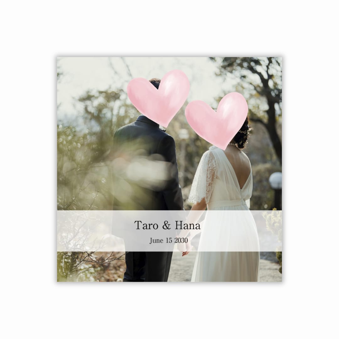 シンプルおしゃれ結婚式アルバム作成いたします 結婚式、前撮り・成人式・七五三アルバムも制作してます◎ イメージ1