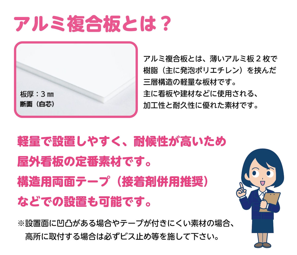 屋外使用OK！サイズフリー！パネル看板製作します お店の“らしさ”をカタチにする、あなた専用の看板を製作します イメージ9