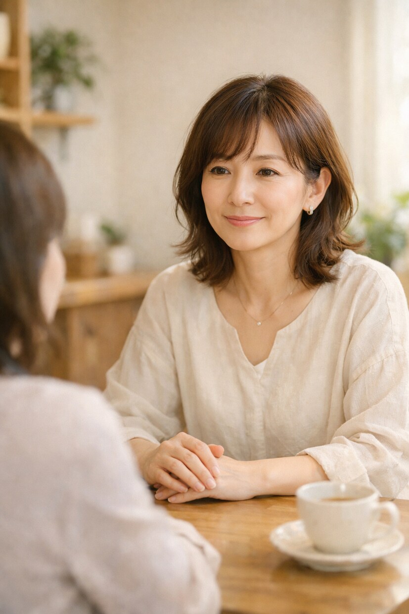 不安やモヤモヤを否定せずにお聴きします 静かに自分の本音に戻るための対話時間 イメージ2
