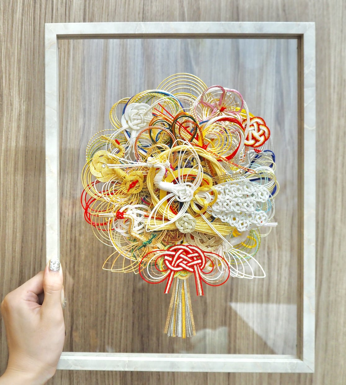 大きな花束の水引アートを作成します 【スピード仕上げ対応】【オプションにないご要望も相談可♪】 イメージ4