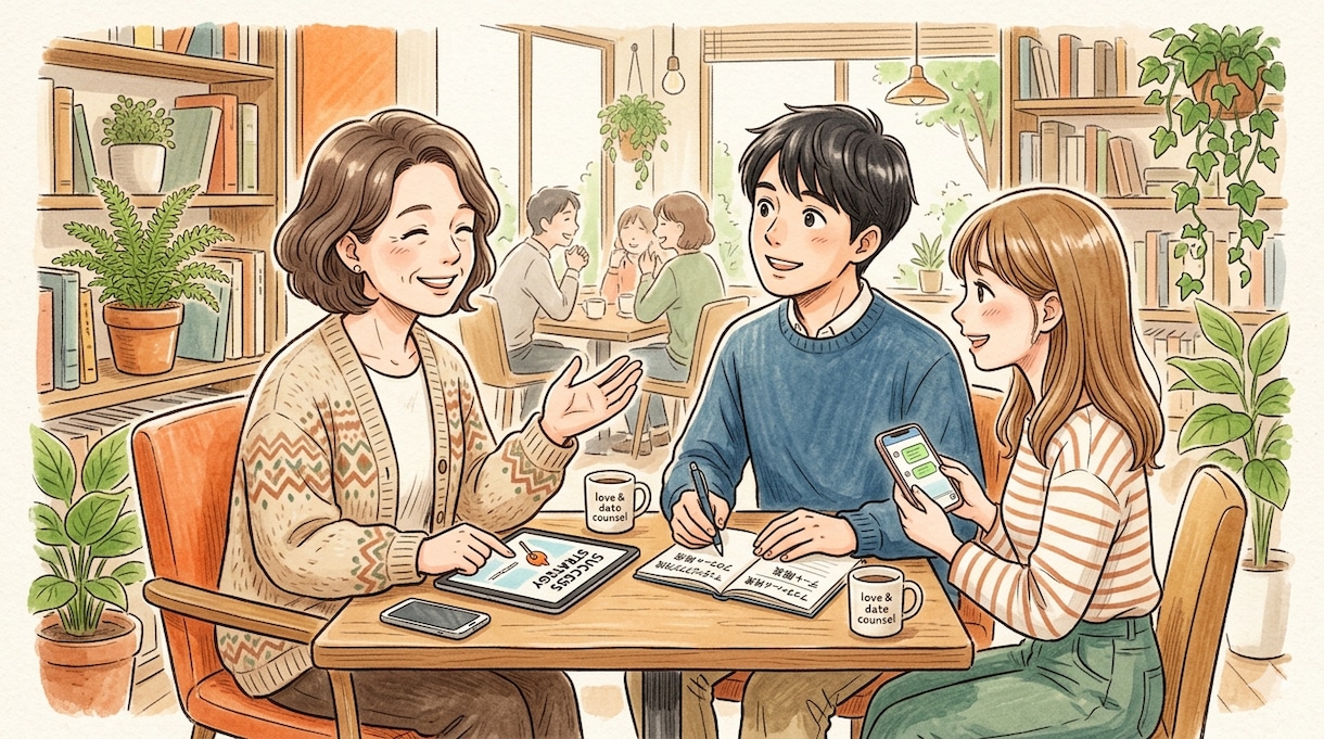 恋愛相談（コンサルティング）受け付けます 一般論とは別に、各々に合った押し付けないアドバイスが可能です イメージ1