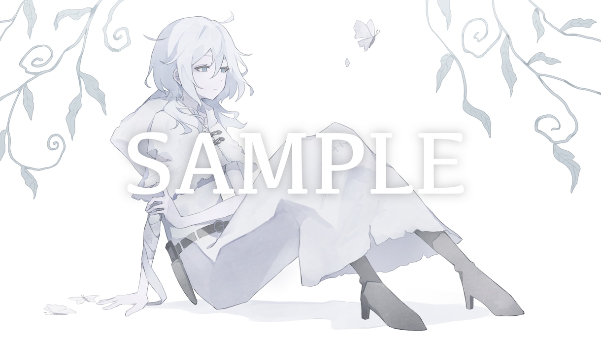 歌ってみた、オリジナル楽曲イラストを描きます 音楽に関するイラスト制作※ご依頼実績あり イメージ1