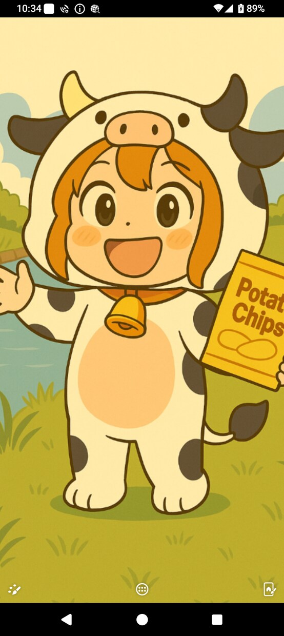 オリジナル絵本キャラ描ます クッキーやポテチで眠る不思議な子ふんわり優しいオリキャラ イメージ2