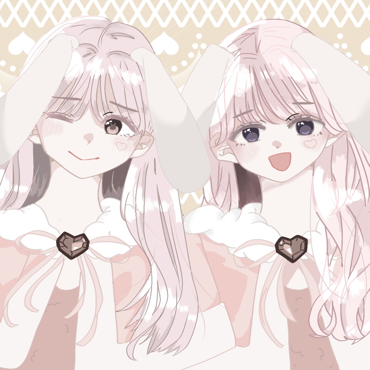 女の子のキャラクター描きます ラフ、線画から色塗りまですべて仕上げられます！ イメージ4