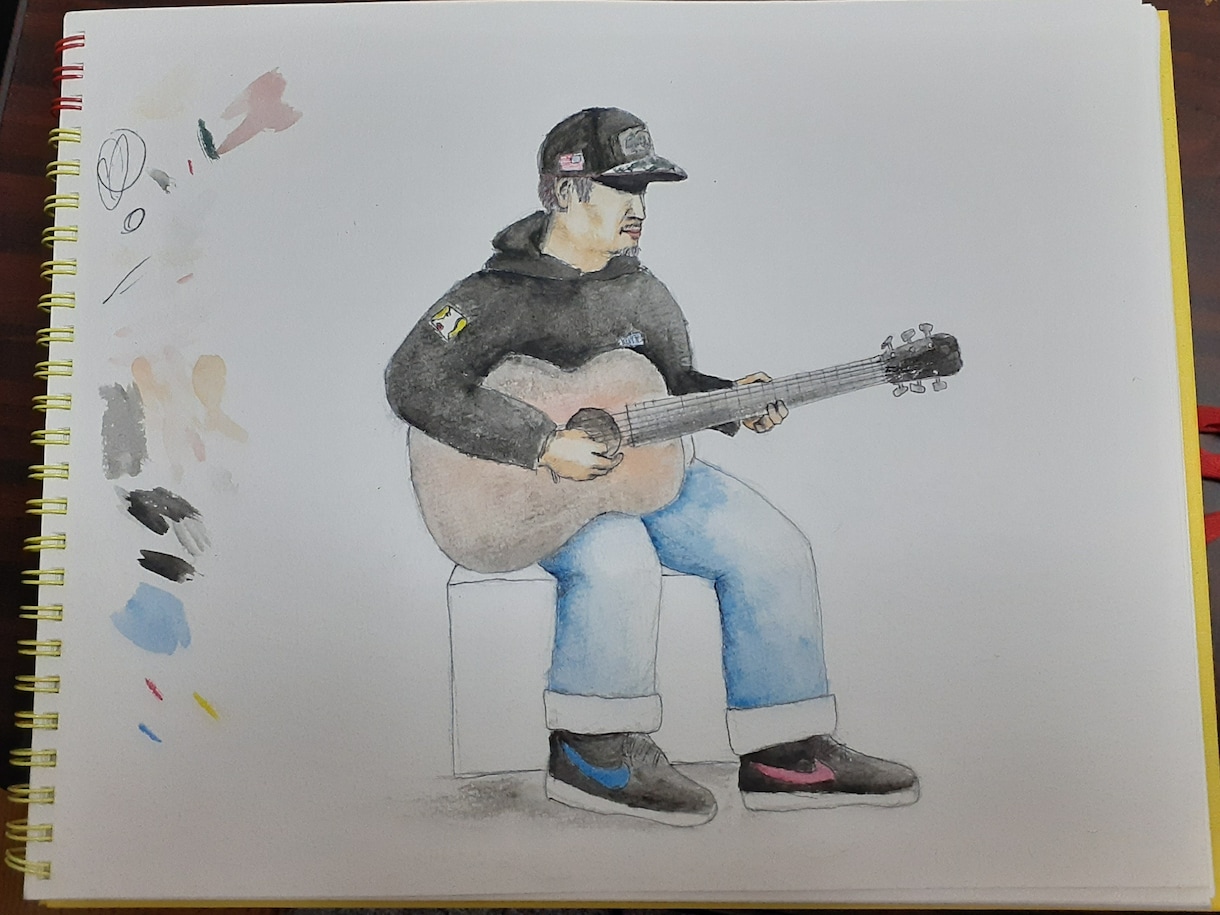 手描きの人物画を描きます 手描き感を出しつつリアルなタッチで似顔絵などを描きます。 イメージ4