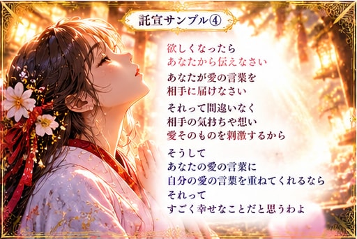 神降ろしにより神さまから託宣を頂きます ご縁ある神さまから、今のあなたへのお言葉をお届けします イメージ7