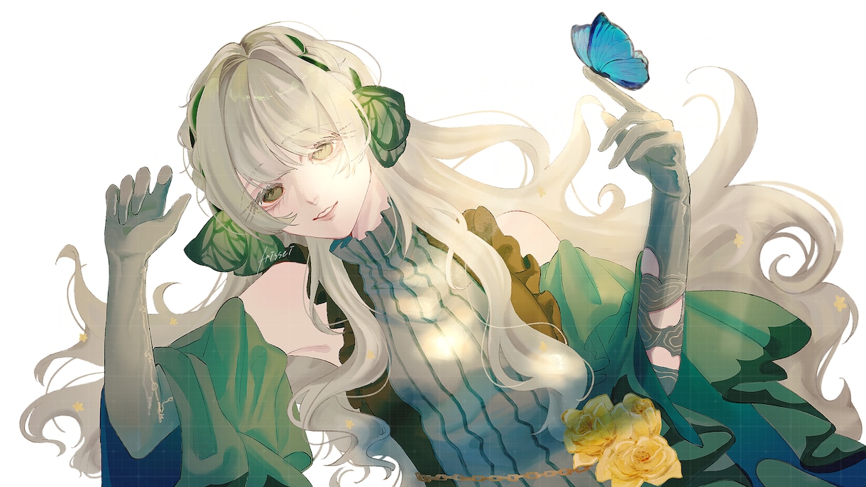 イラスト描きます 綺麗/仄暗い/優しい印象の絵柄をご希望の方へ イメージ2