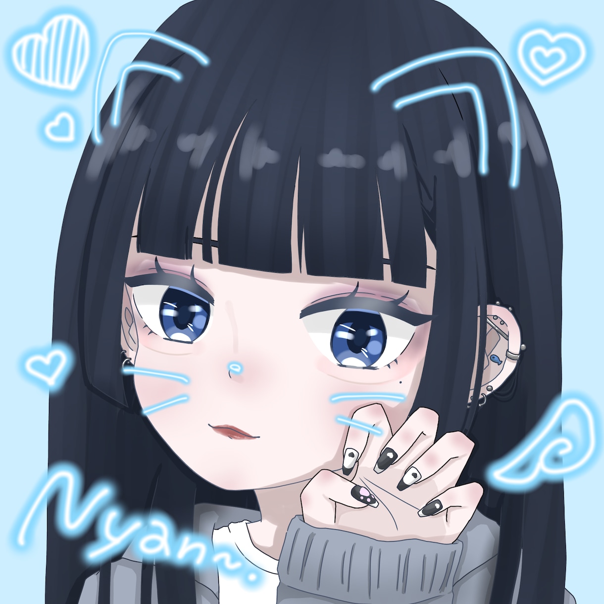 かわいい雰囲気のイラストを承っております 1月、2月お試し価格での提供です☺︎ イメージ1