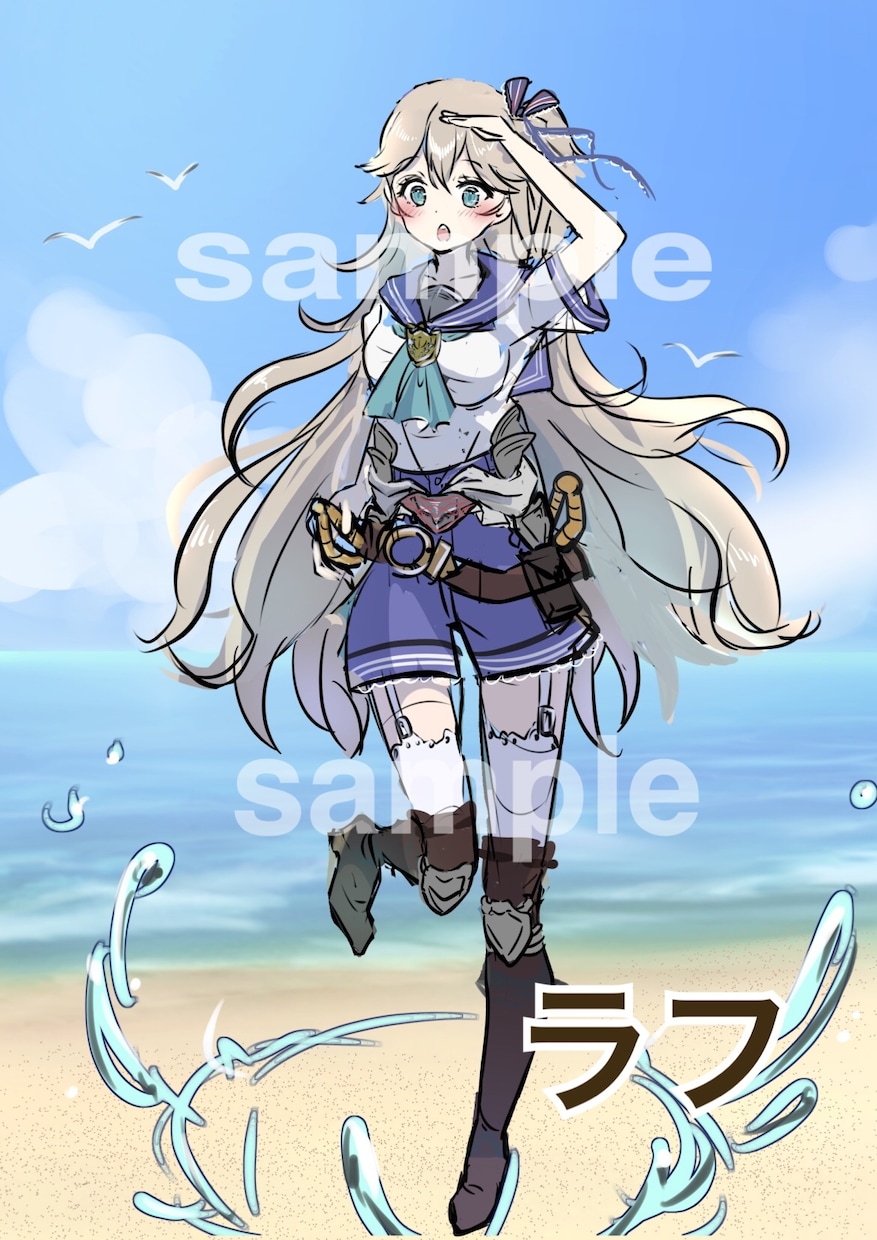 商用/版権/オリジナルok！綺麗な一枚絵描きます あなたの希望通りのイラスト描きます☆ イメージ6