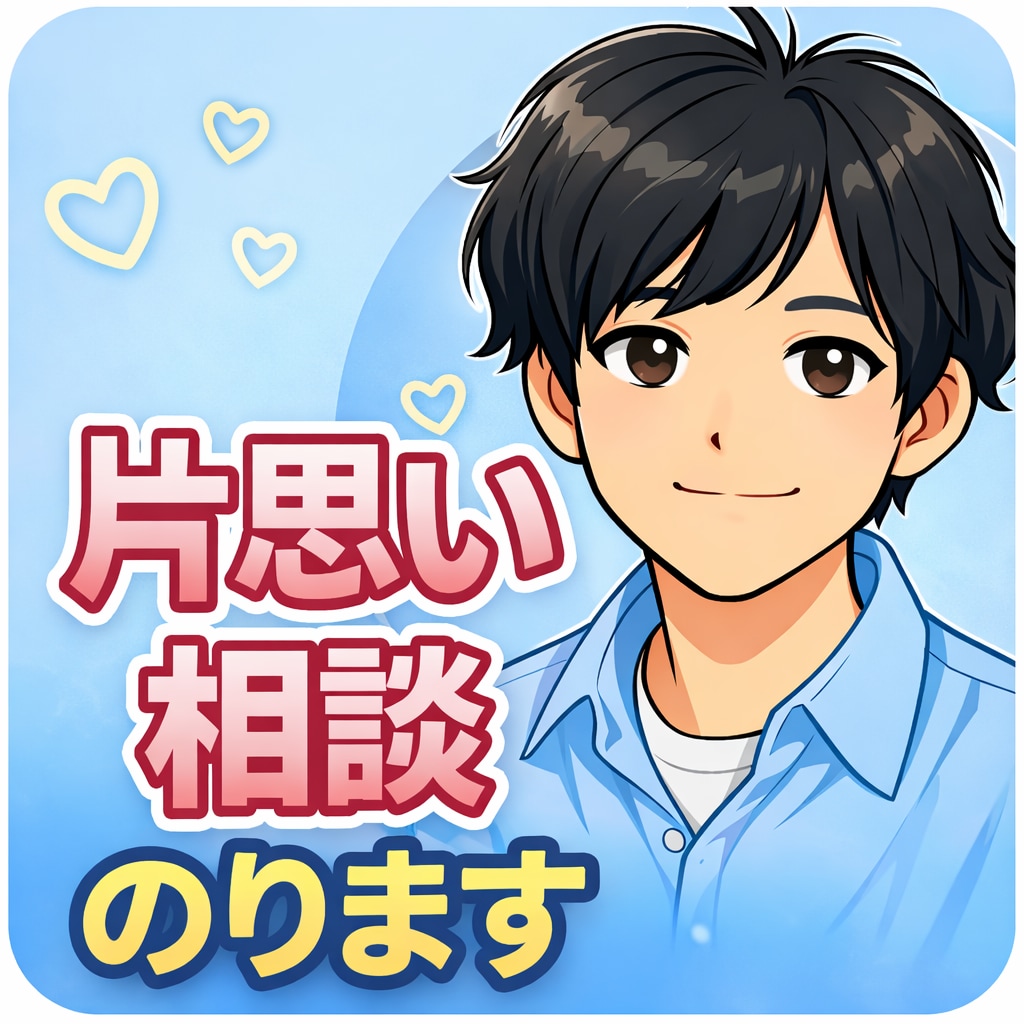 片思いの恋愛相談をやさしくお聞きします 学生〜20代の恋愛相談が得意です イメージ1