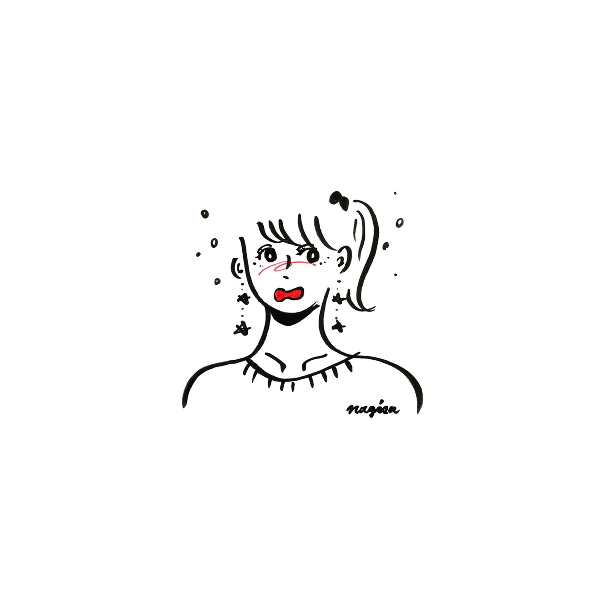 女の子のアイコン、イラストを描きます ポップな絵から、キレイな絵まで。 イメージ10