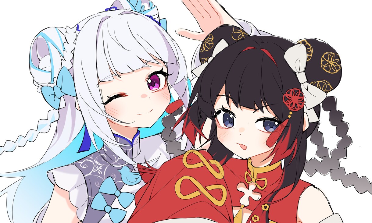 キラキラ✨イラストを描きます あなた用のアイコン/半身/全身イラスト！気軽に相談ください イメージ1