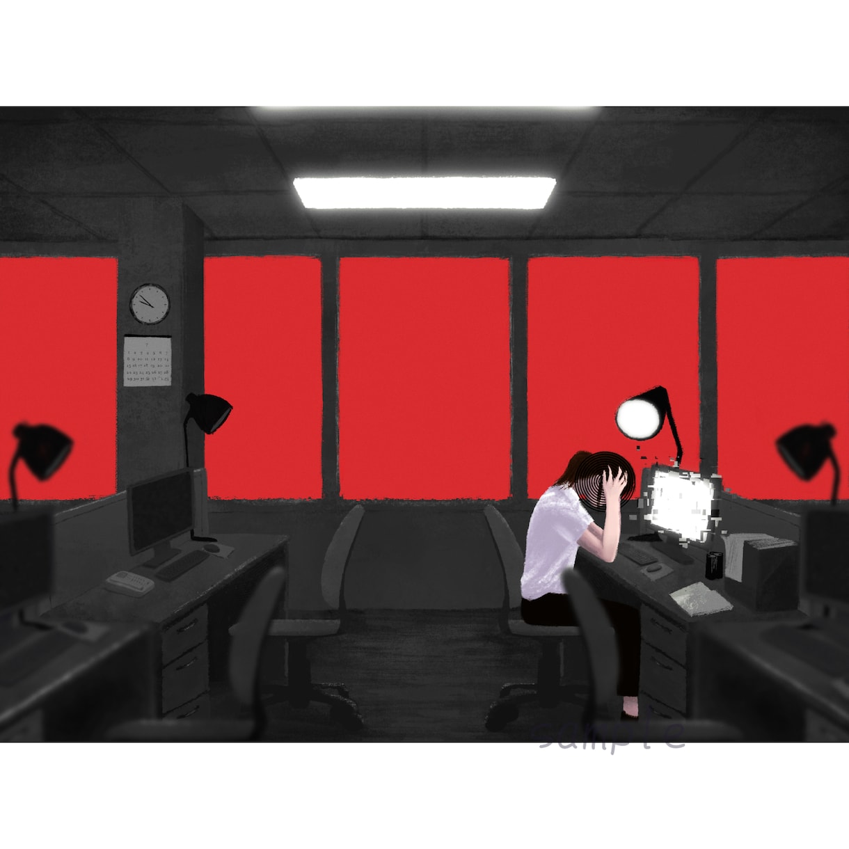 イラスト全般制作します 空気感のある「主線なしイラスト」を制作します。 イメージ3