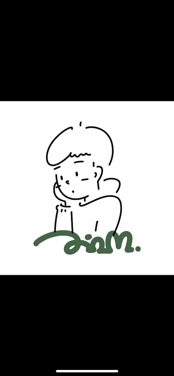 優しい雰囲気のアイコンを作成致します 寄り添いながら丁寧に描く、シンプルなイラスト イメージ1