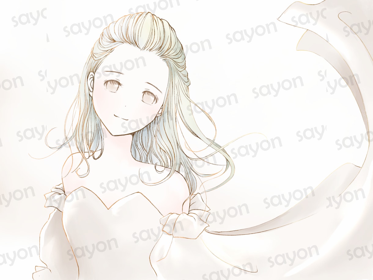 完成品のちょっとしたイラストを販売しています 新作追加!春の来る前/オリジナルのキレイな完成品イラスト イメージ1