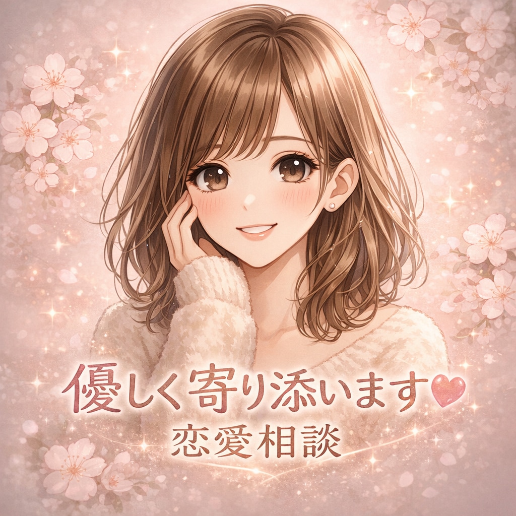優しく寄り添います♡不安・寂しさ何でも聞きます 優しく寄り添い安心して話せます♡秘密は必ず守ります♡ イメージ1
