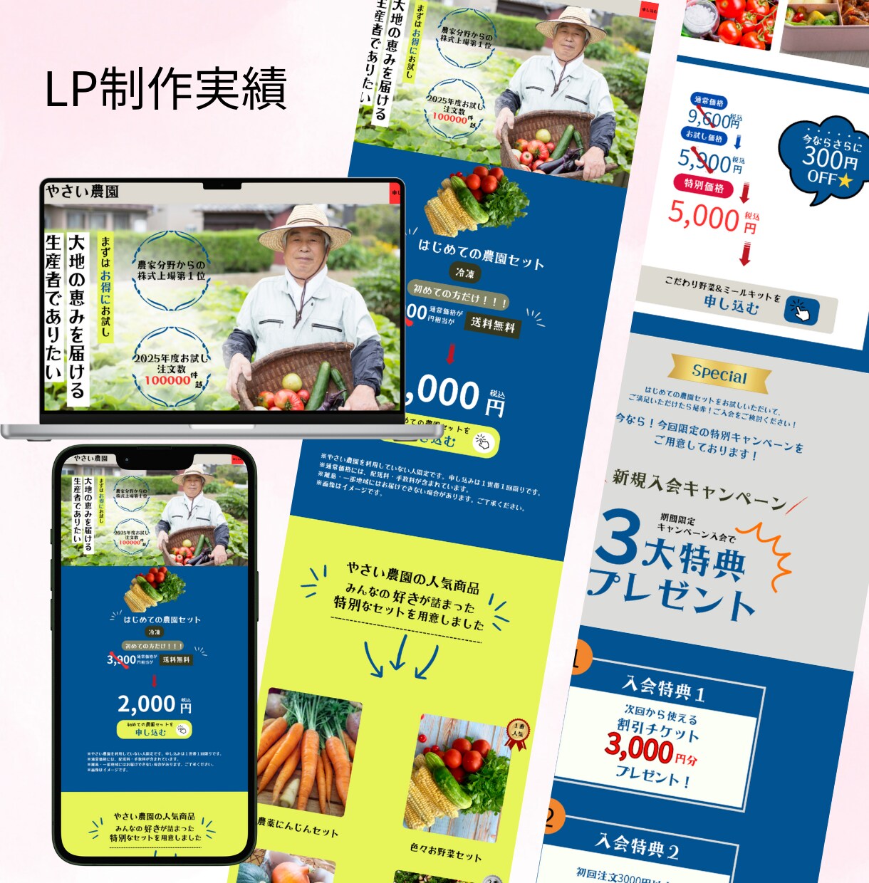 集客力UP！わかりやすく魅力的なLPを制作します あなたの商品がもっと売れる！集客力抜群のLPを作ります イメージ5