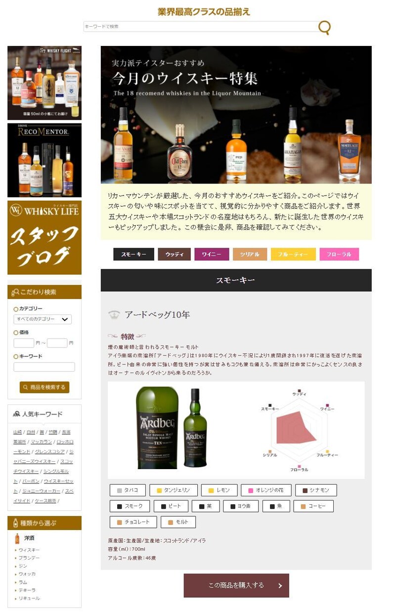 ECサイトに特集ページを作成します PRしたい商品を特集したページを1ページから作成します イメージ1