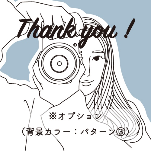 商用OK！雰囲気のある線画アイコン作成します ＊ご自身の写真を元に繊細なタッチでアイコン作りませんか？＊ イメージ7