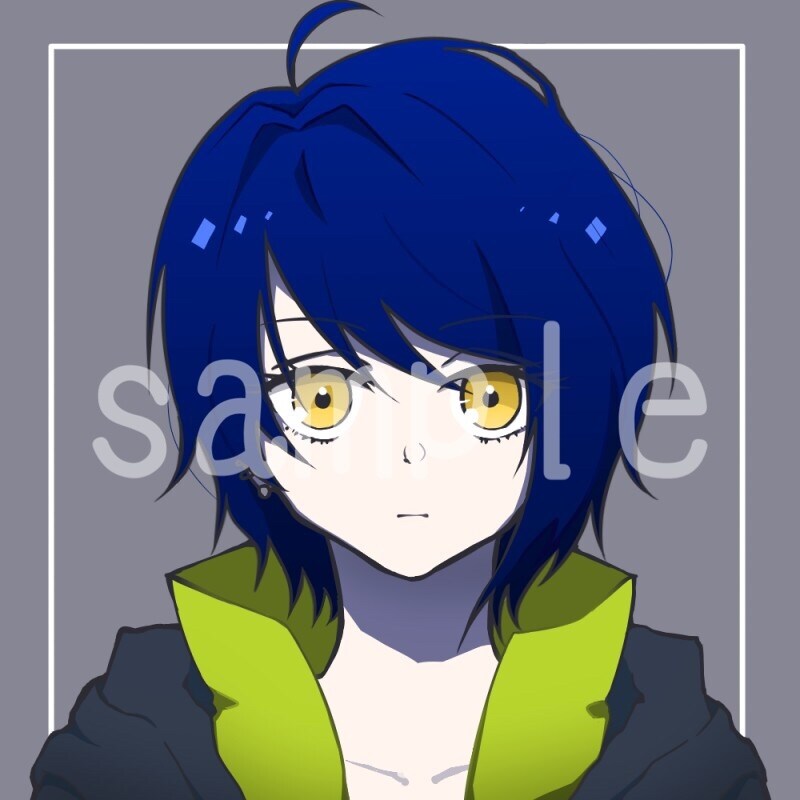 無料修正.ラフ案.無制限！SNS用アイコン描きます 版権/創作/あなたの思い描くイラストを描かせてください✲*ﾟ イメージ6
