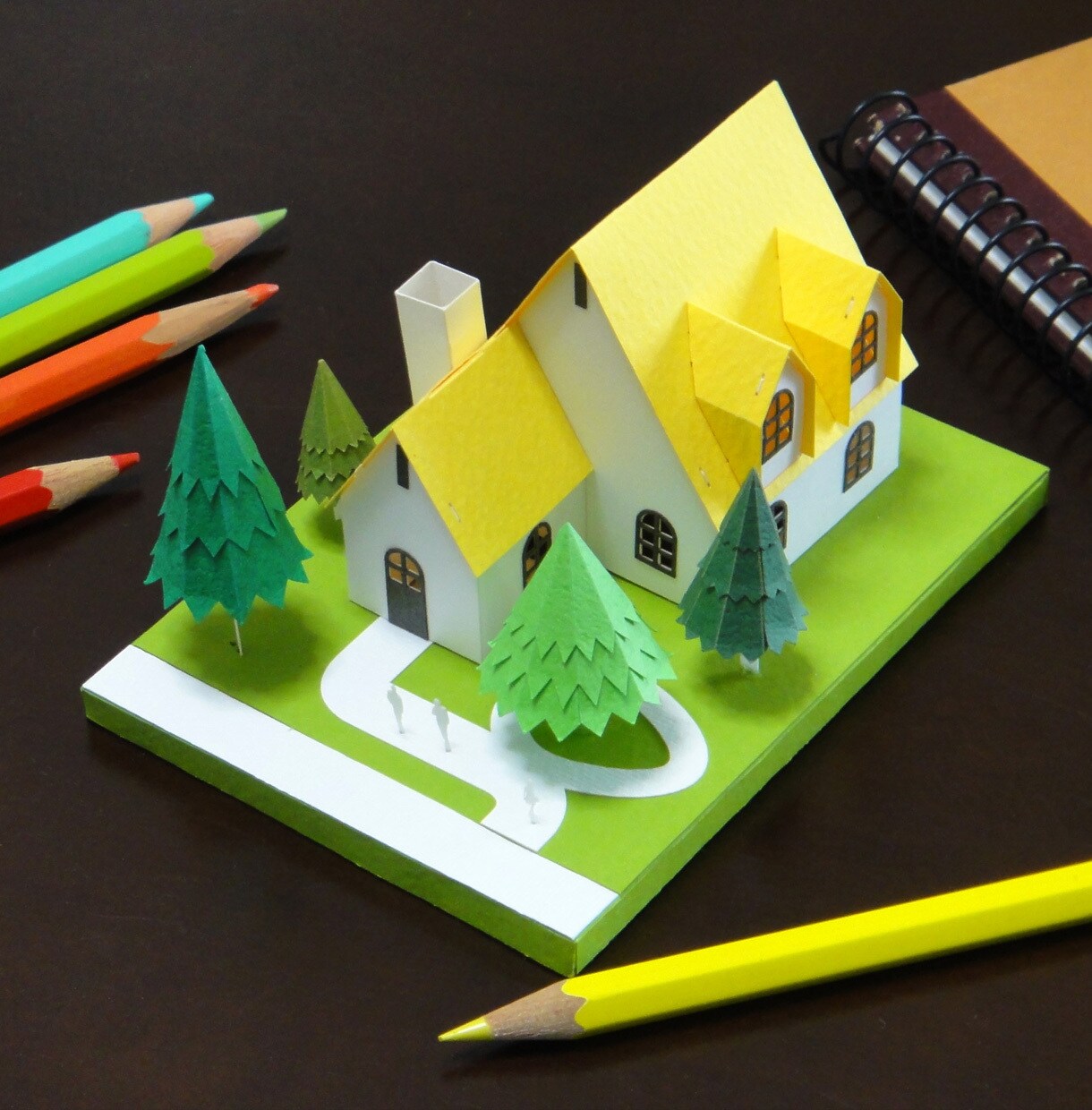 1/400〜、ミニチュアの住宅模型作ります 簡易なものから詳細な模型まで、展示場のノベルティなどにも イメージ3