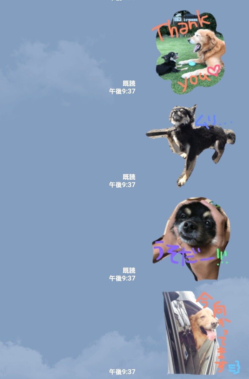 大切なお子様やペットのLINEスタンプお作りします 大切な家族写真であなただけのオリジナルスタンプ作りませんか？ イメージ4
