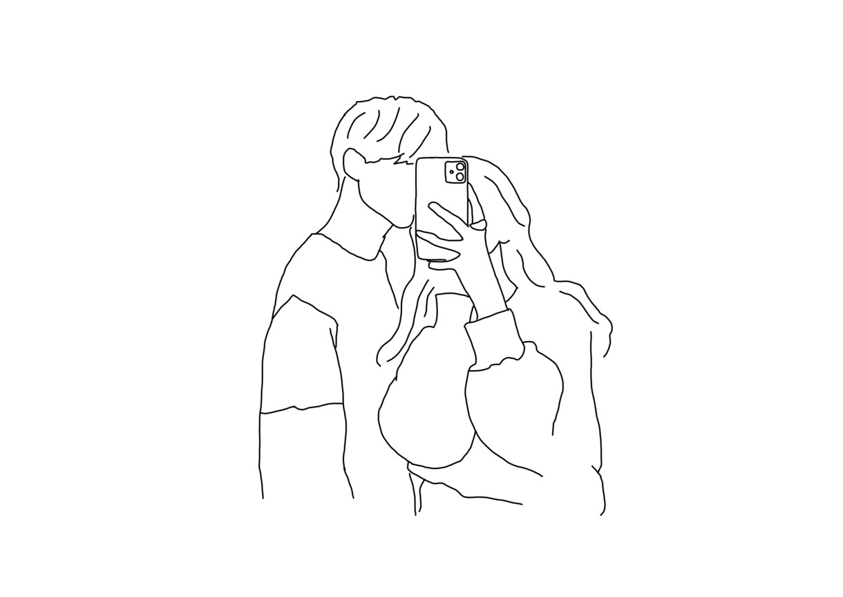 COOLでおしゃれな線画イラスト描きます 思わず目が止まる。映えイラストならおまかせあれ。 イメージ9