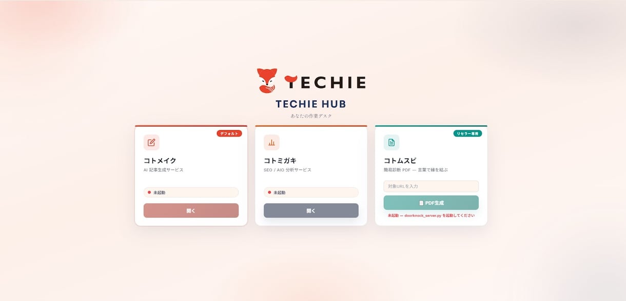 NiceGUIで作成したソフトウェアサービス化ます 当初サービス化範囲を超え, SaaS基盤構築レイヤーまで拡張 イメージ1