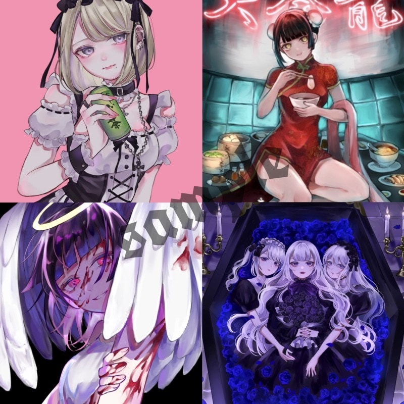 アイコン、立ち絵、イラスト制作いたします 様々なご要望に柔軟に対応します！！ イメージ8