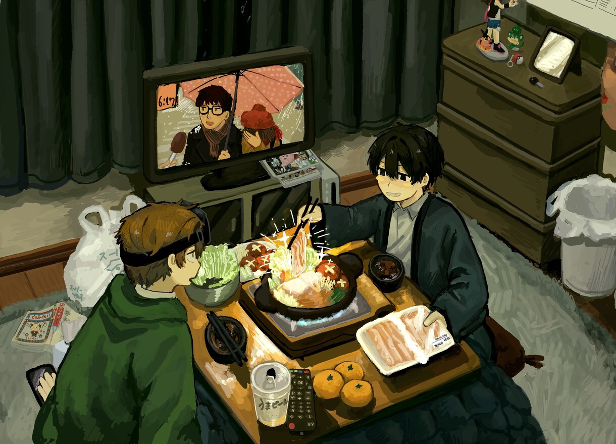 背景＋キャラクターイラスト描きます キャラがそこにいるような風景＋キャラの絵を描きます イメージ9